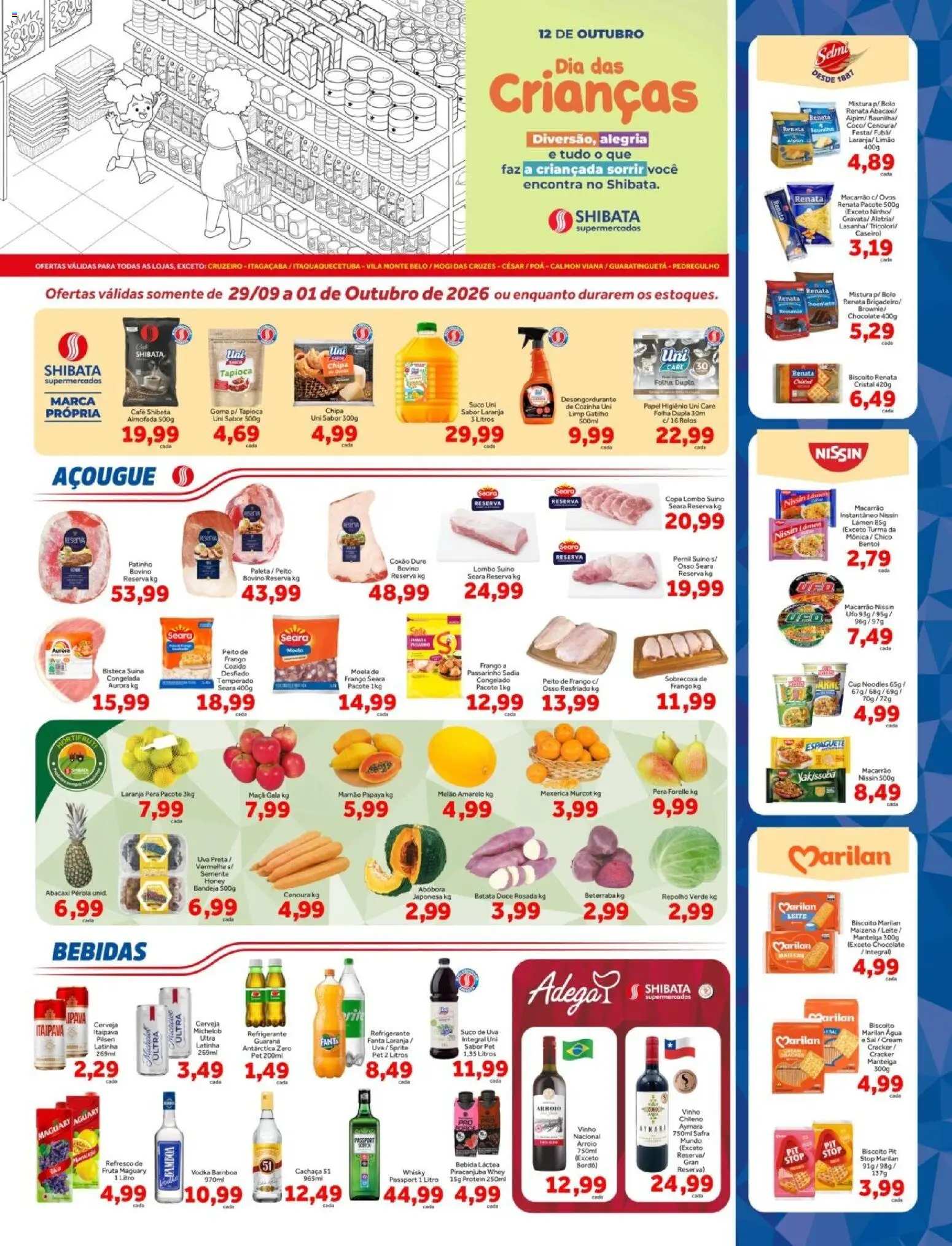Pré-Visualização do folheto "Shibata - Ofertas da semana" da loja Shibata válido a partir de 29/09/2026