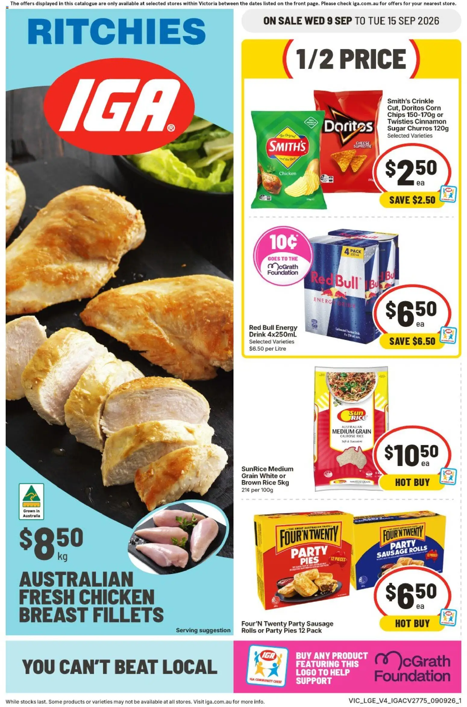 Preview of catalogue IGA catalogue Hawthorn from shop IGA valid 09/09/2026