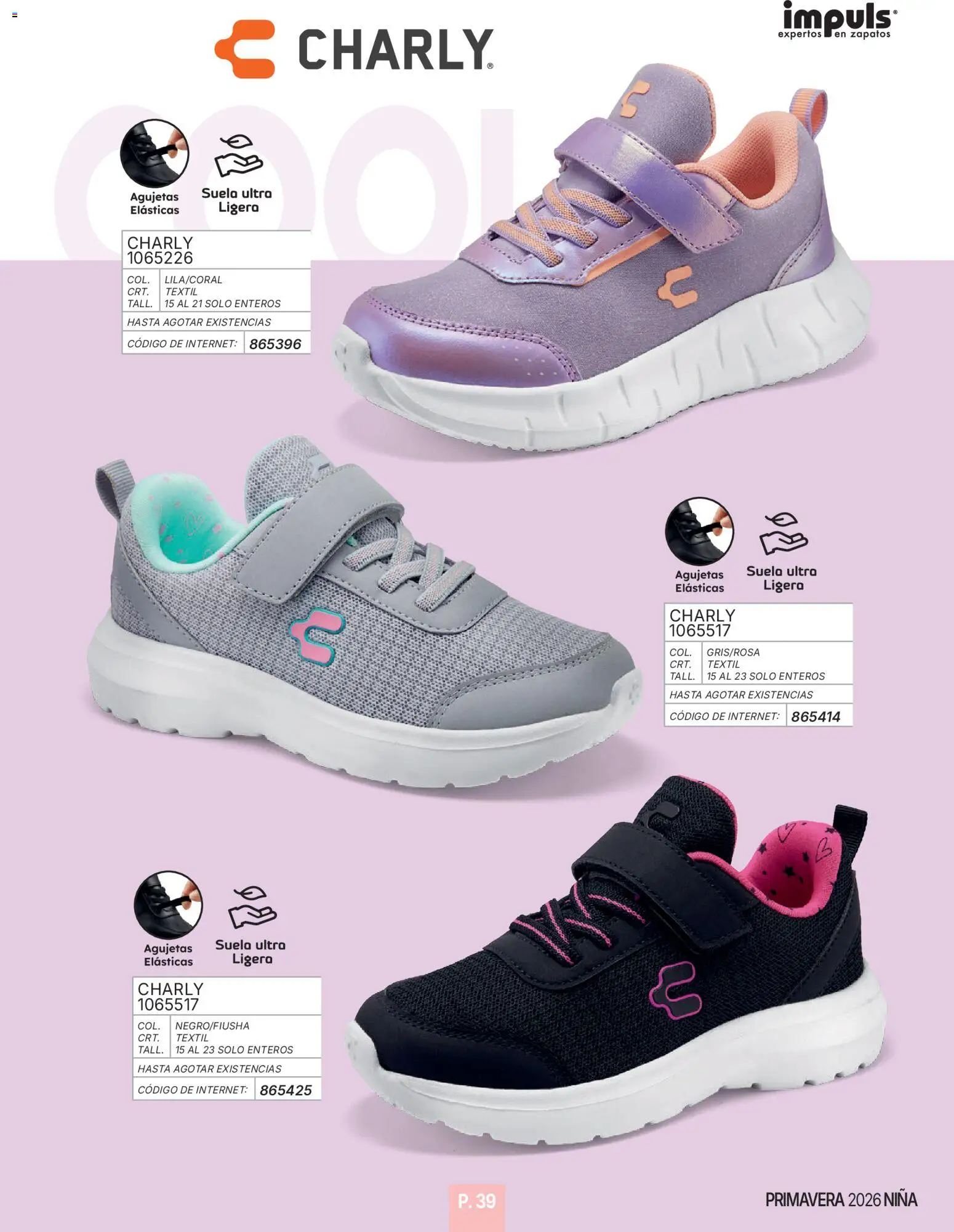 Vista previa las ofertas de la tienda Impuls - Catálogo Niña desde el 01/01/2026 - Zapatos