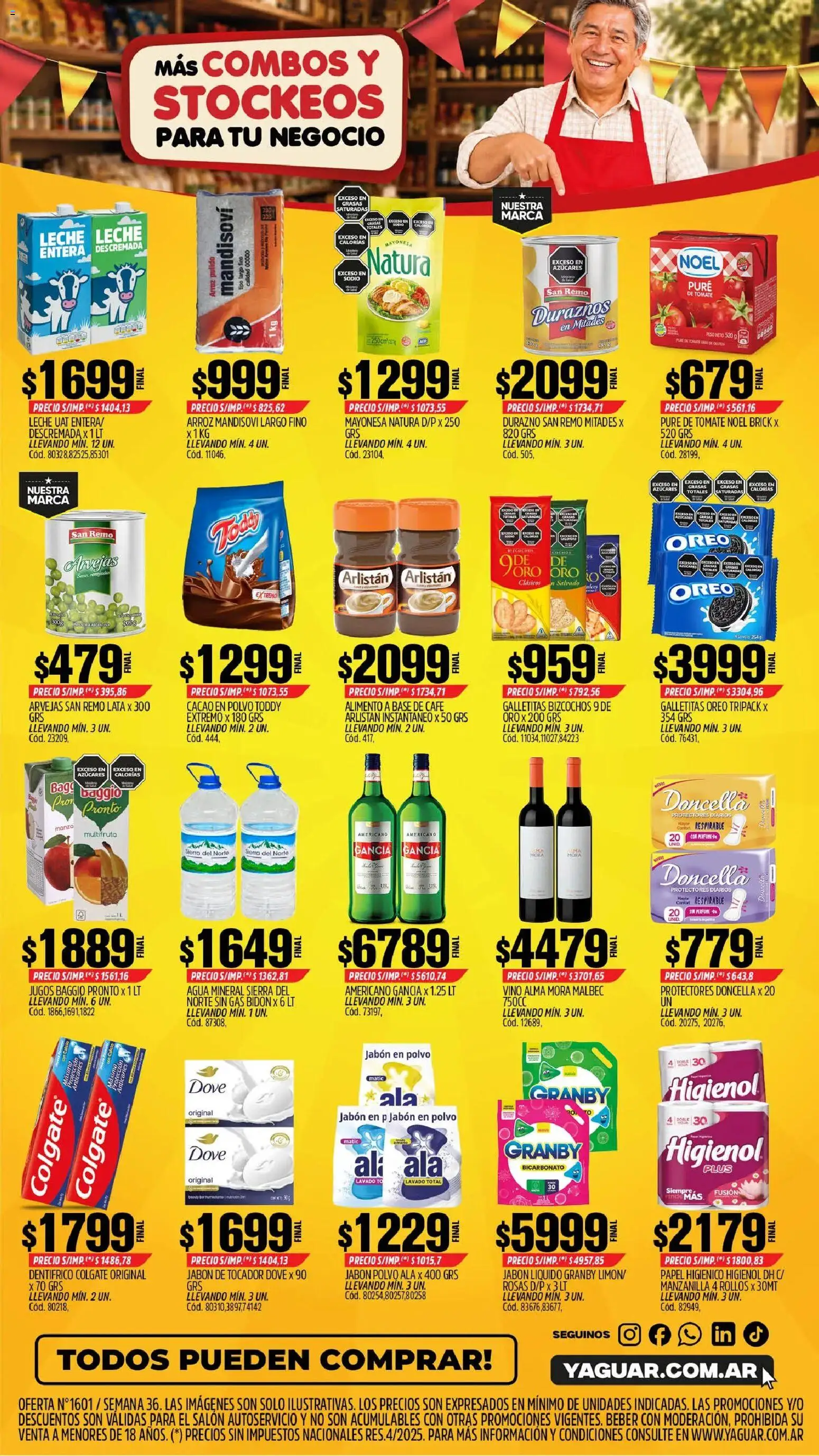 Vista previa del folleto de la tienda Yaguar válido desde el 31/08/2026 