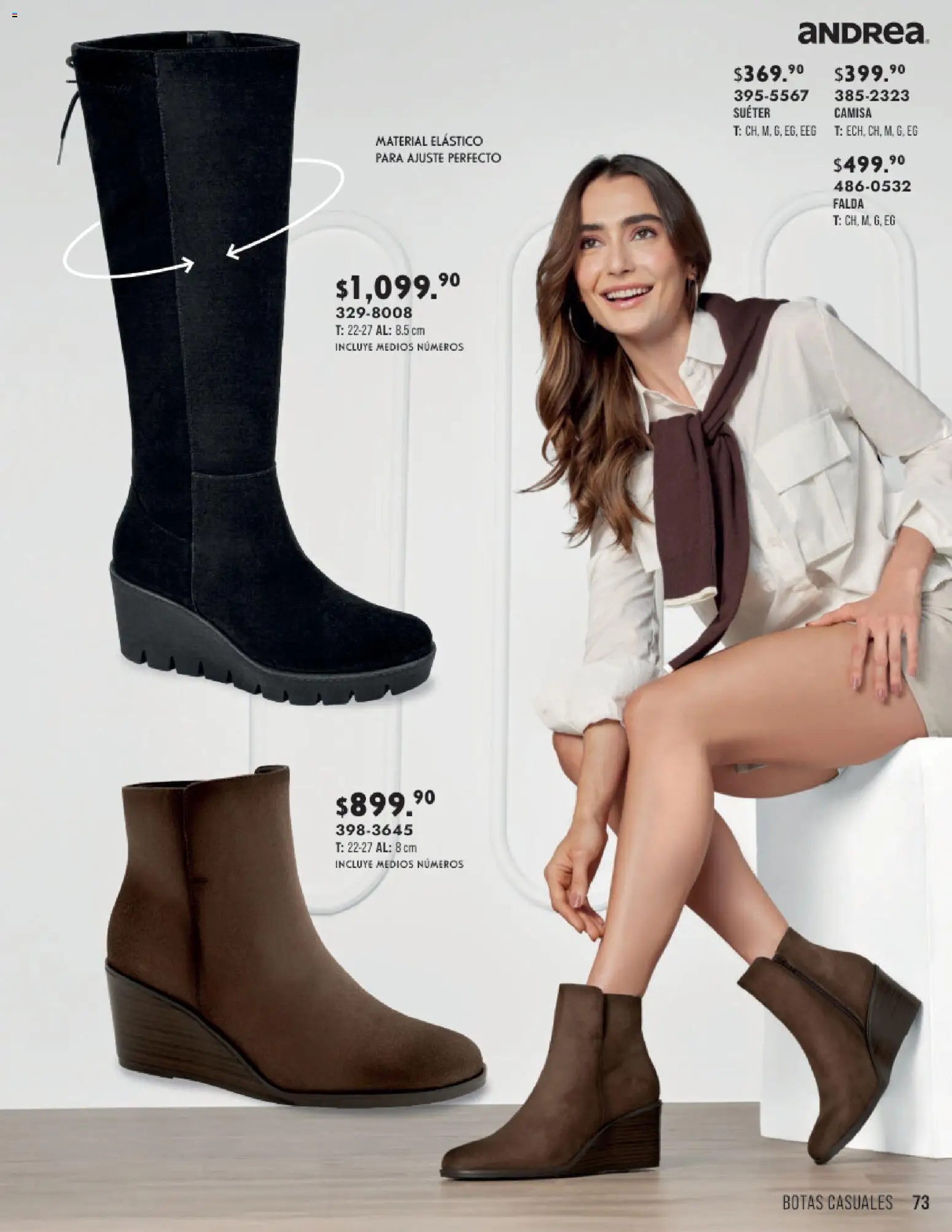 Vista previa las ofertas de la tienda Andrea - Andrea catálogo Otoño Invierno desde el 23/08/2026 