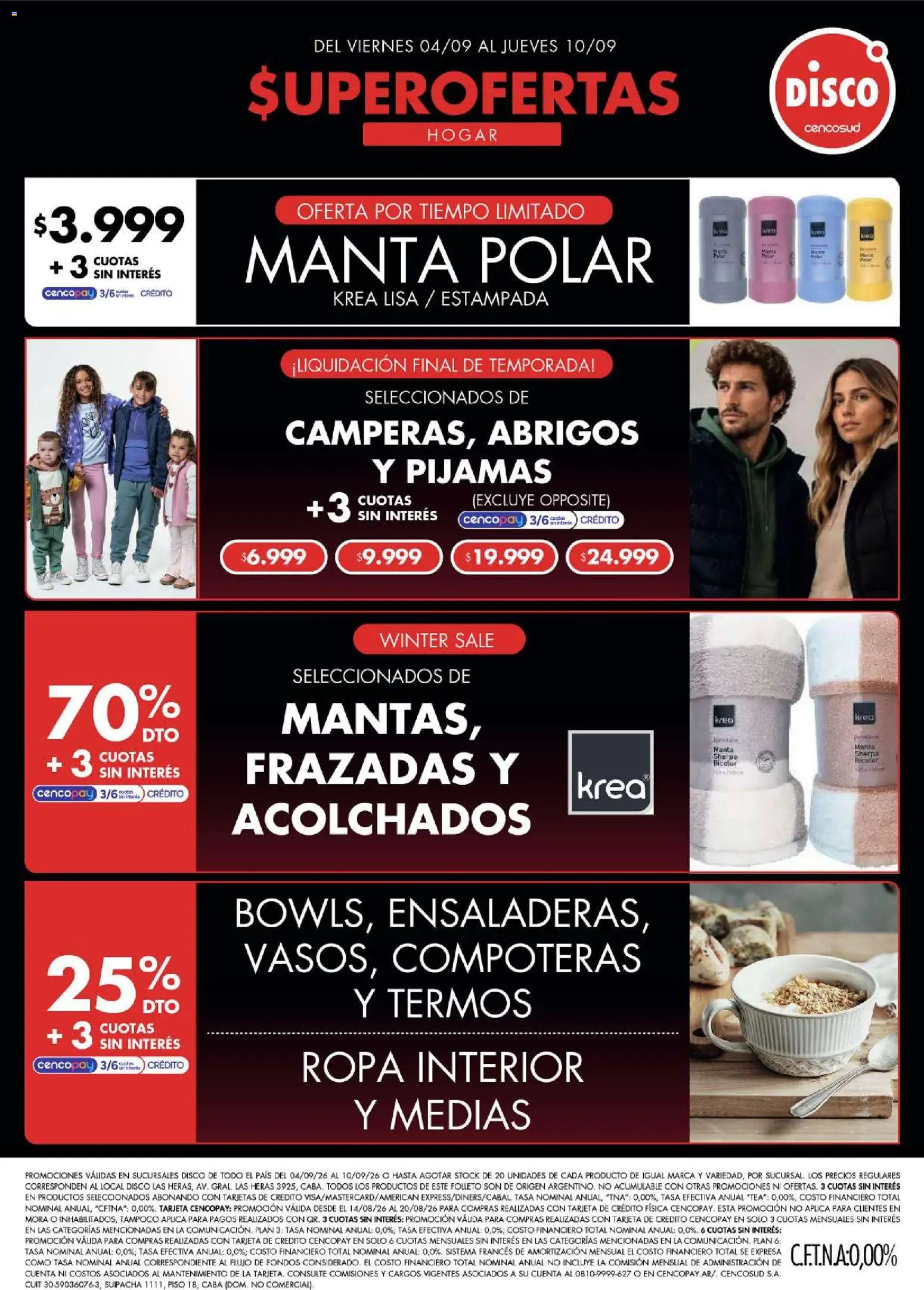 Vista previa del folleto de la tienda Disco válido desde el 04/09/2026 