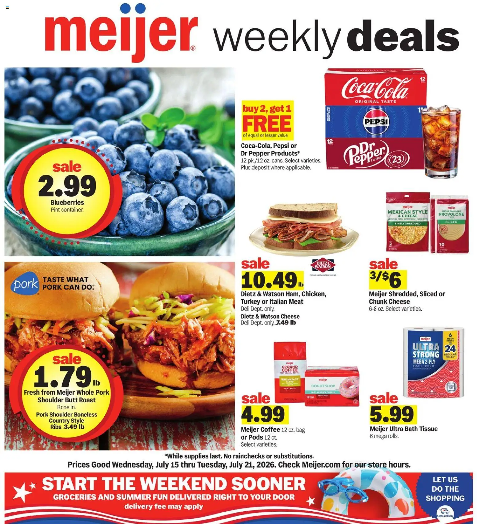 Ad Preview of Meijer Meijer Weekly Ad from 07/15/2026