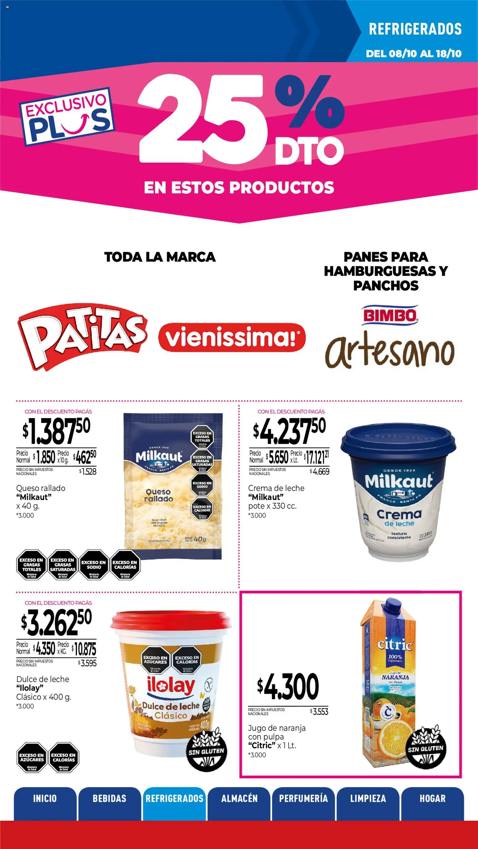 Vista previa del folleto de la tienda La Anonima válido desde el 08/10/2026 
