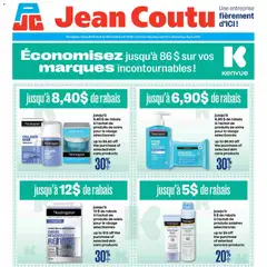 Preview of leaflet Jean Coutu circulaire - Encart Kenvue from shop Jean Coutu is valid from Apr 23, 2026