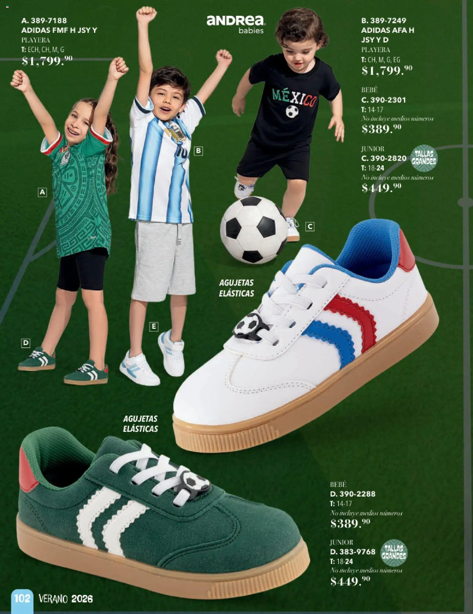 Vista previa las ofertas de la tienda Andrea - Andrea catálogo Infantil Baby desde el 24/05/2026 - Playera