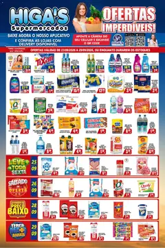 Pré-Visualização do folheto "Higa's Supermercado - Ofertas da semana" da loja Higa's Supermercado válido a partir de 23/09/2026