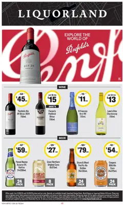 Preview of catalogue Liquorland catalogue Ashfield from shop Liquorland valid 12/08/2026