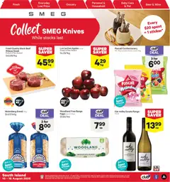 Preview of catalogue New World South Island catalogue from shop New World valid 10 Aug 2026