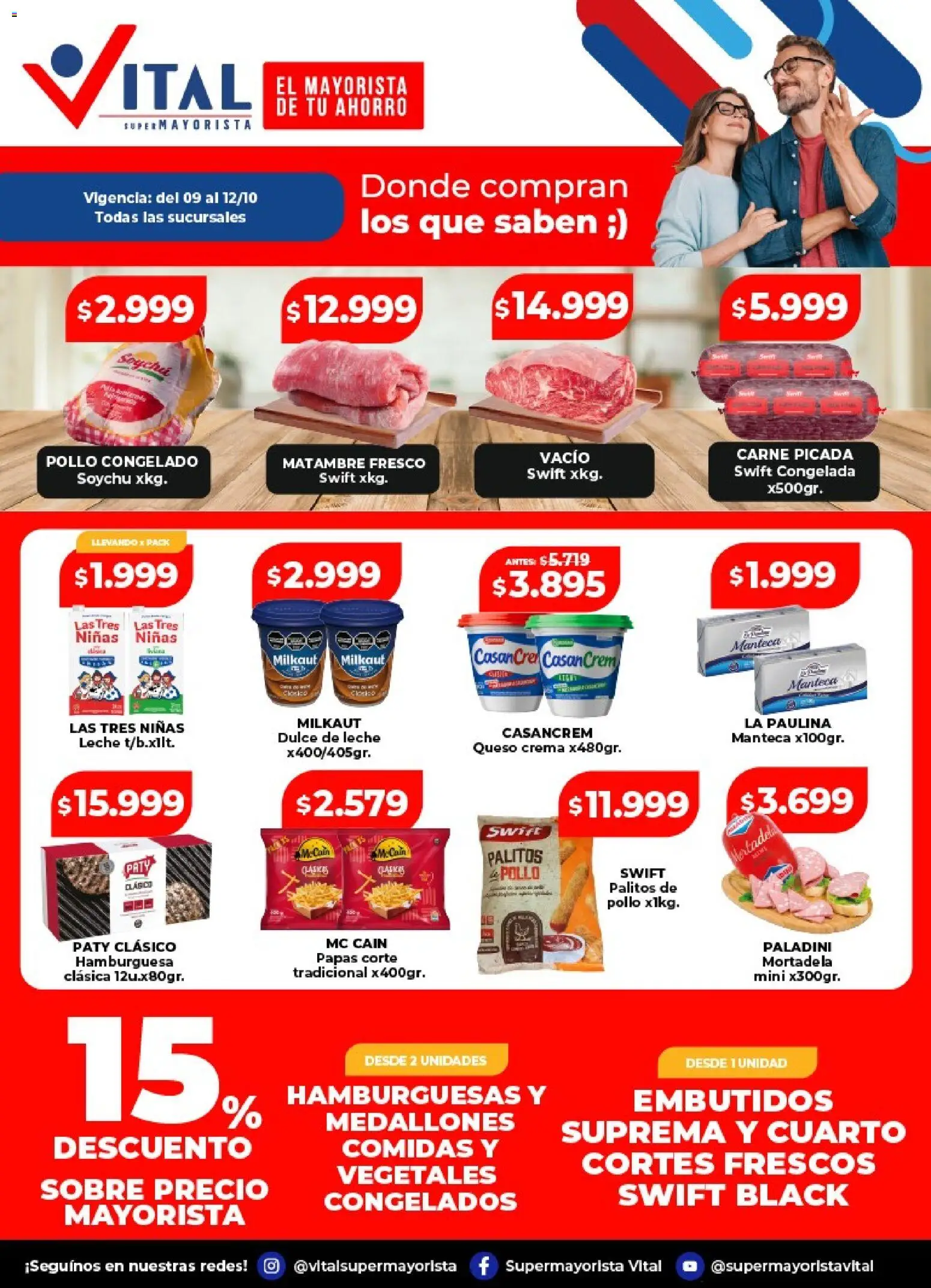 Vista previa del folleto de la tienda Vital válido desde el 09/10/2026 