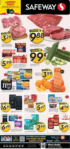 Preview of leaflet Safeway weekly flyer / circulaire from shop Safeway is valid from Apr 23, 2026