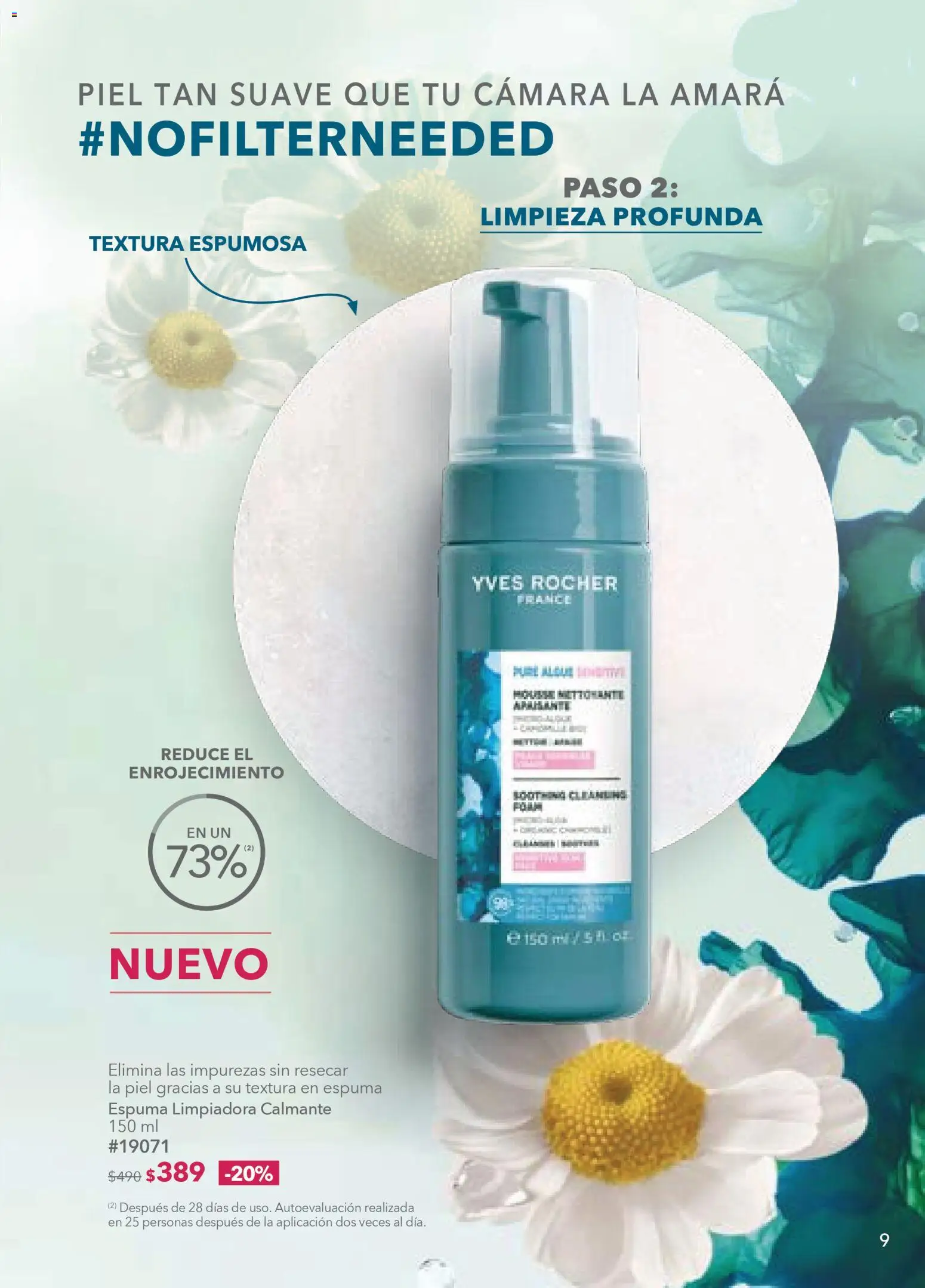 Vista previa las ofertas de la tienda Yves Rocher - Campaña 4 2026 desde el 03/03/2026 - Cámara, Espuma