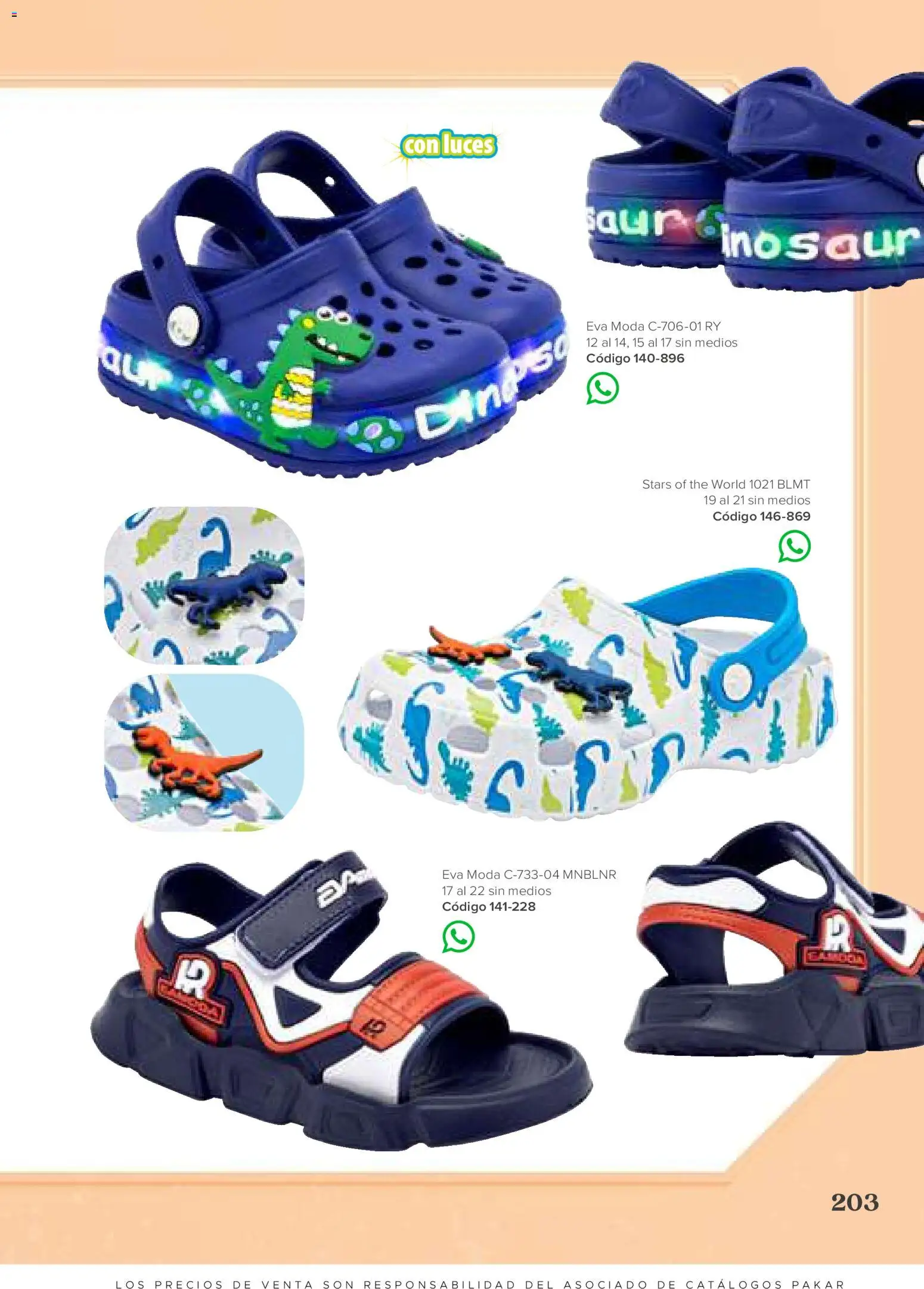 Vista previa las ofertas de la tienda SC Pakar - SC Pakar catálogo Niño desde el 31/07/2026 