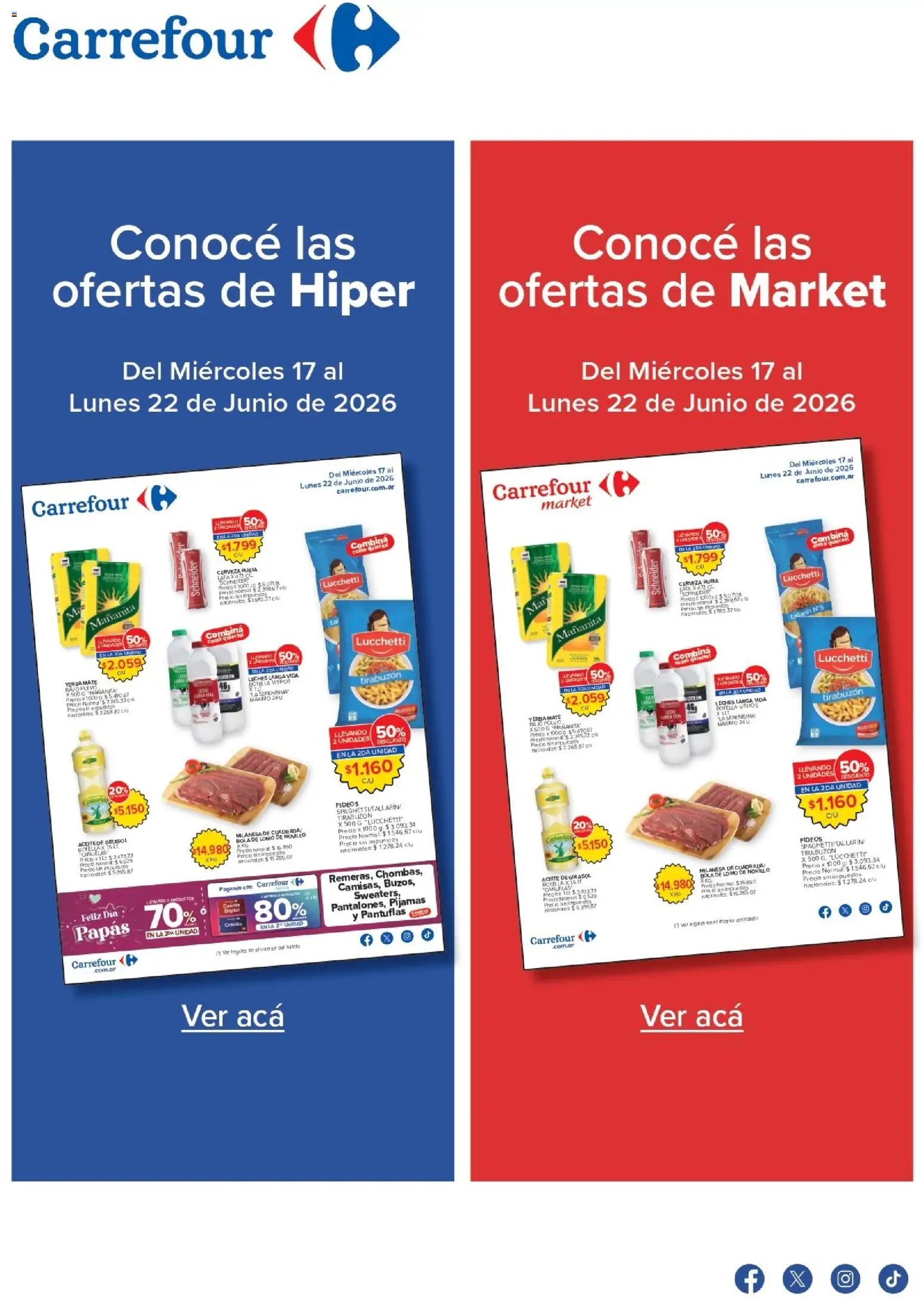 Vista previa del folleto de la tienda Carrefour válido desde el 17/06/2026 