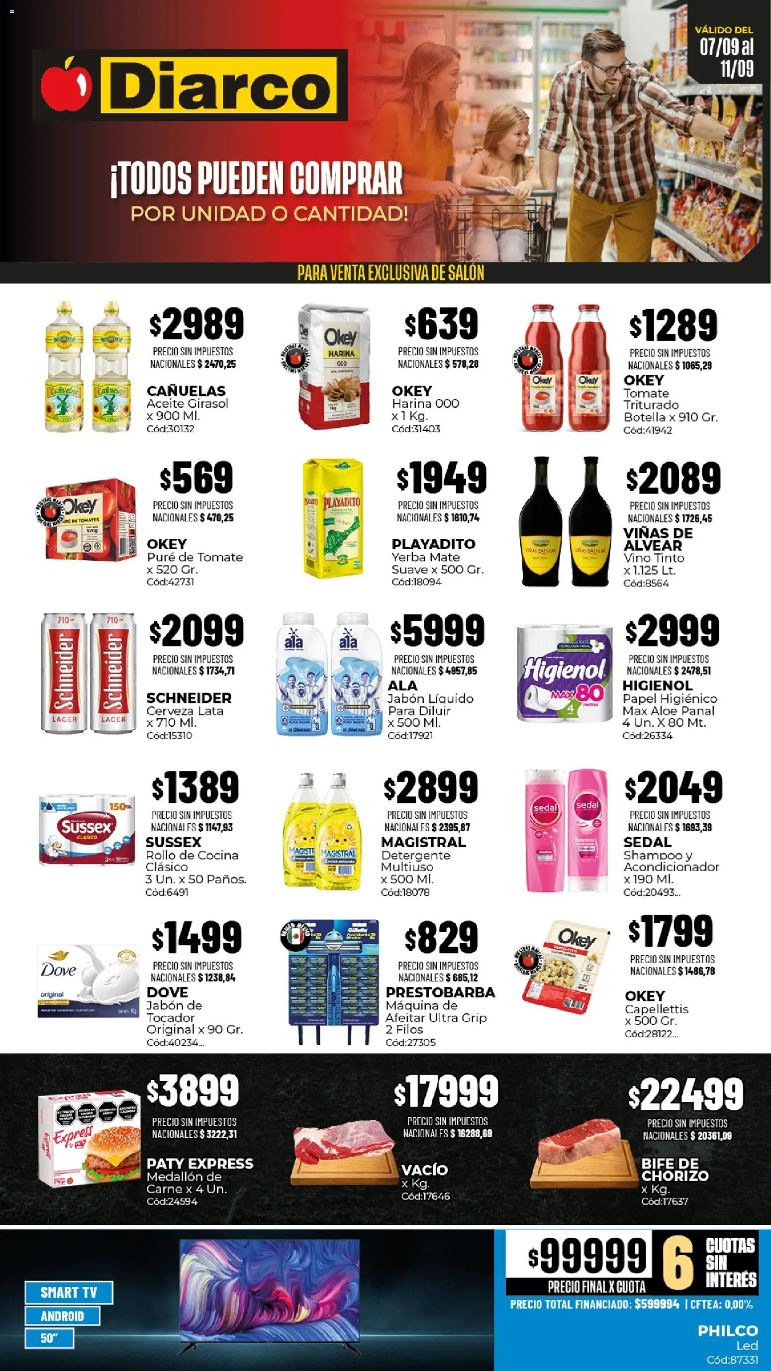 Vista previa del folleto de la tienda Diarco válido desde el 07/09/2026 