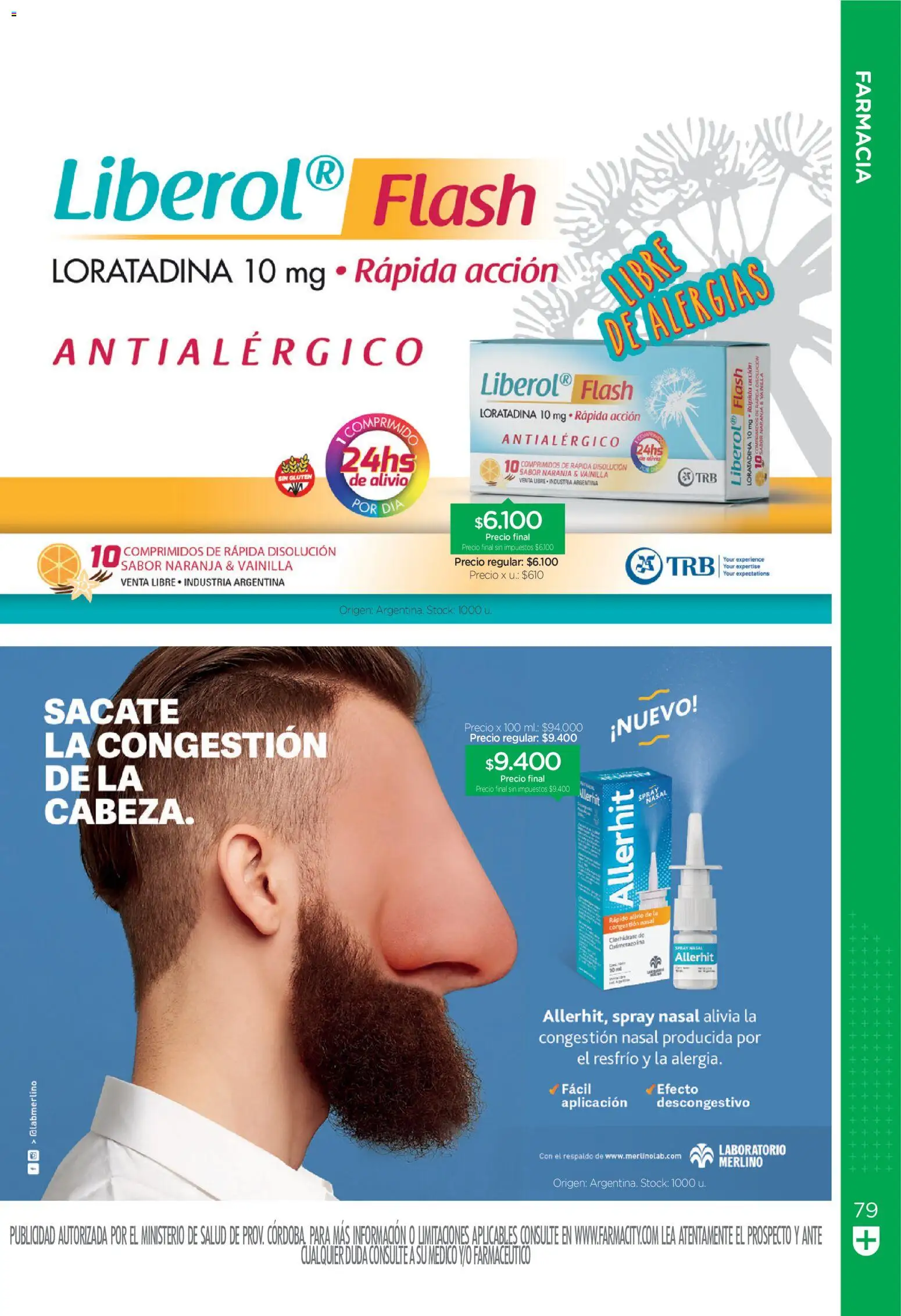 Vista previa del folleto de la tienda Farmacity válido desde el 01/09/2026 
