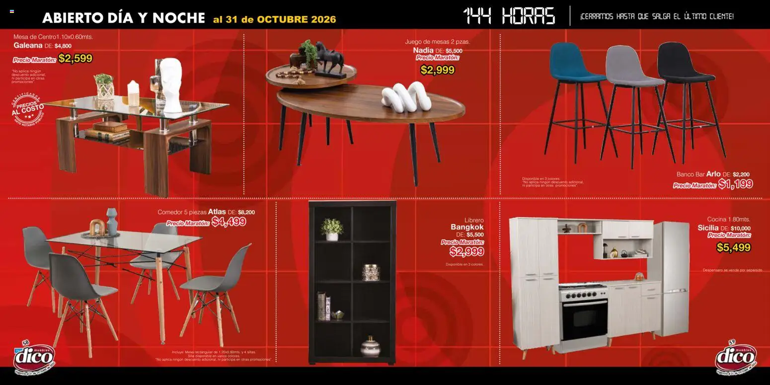 Vista previa las ofertas de la tienda Muebles Dico - Muebles Dico catálogo desde el 22/01/2026 