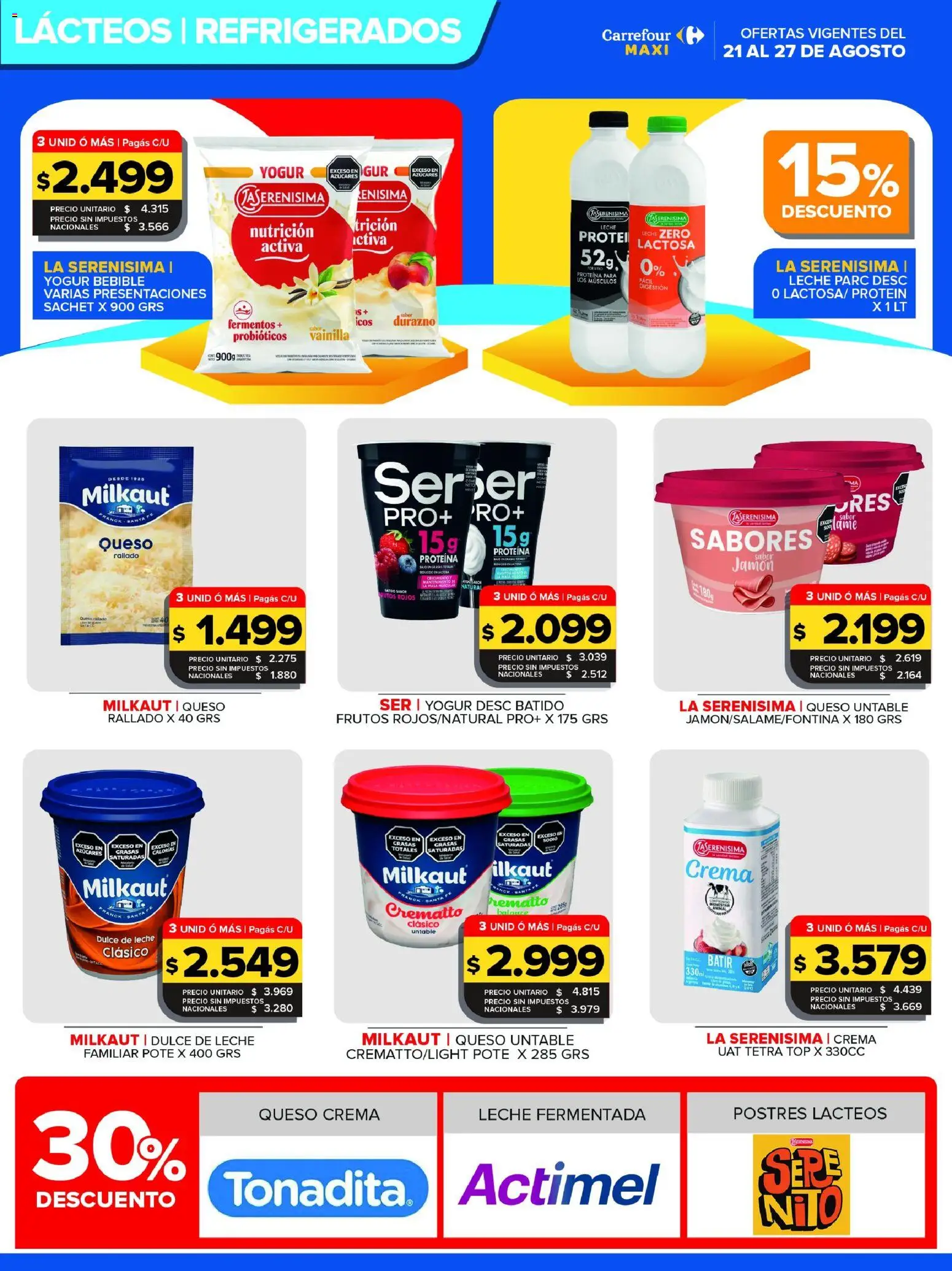 Vista previa del folleto de la tienda Carrefour Maxi válido desde el 21/08/2026 