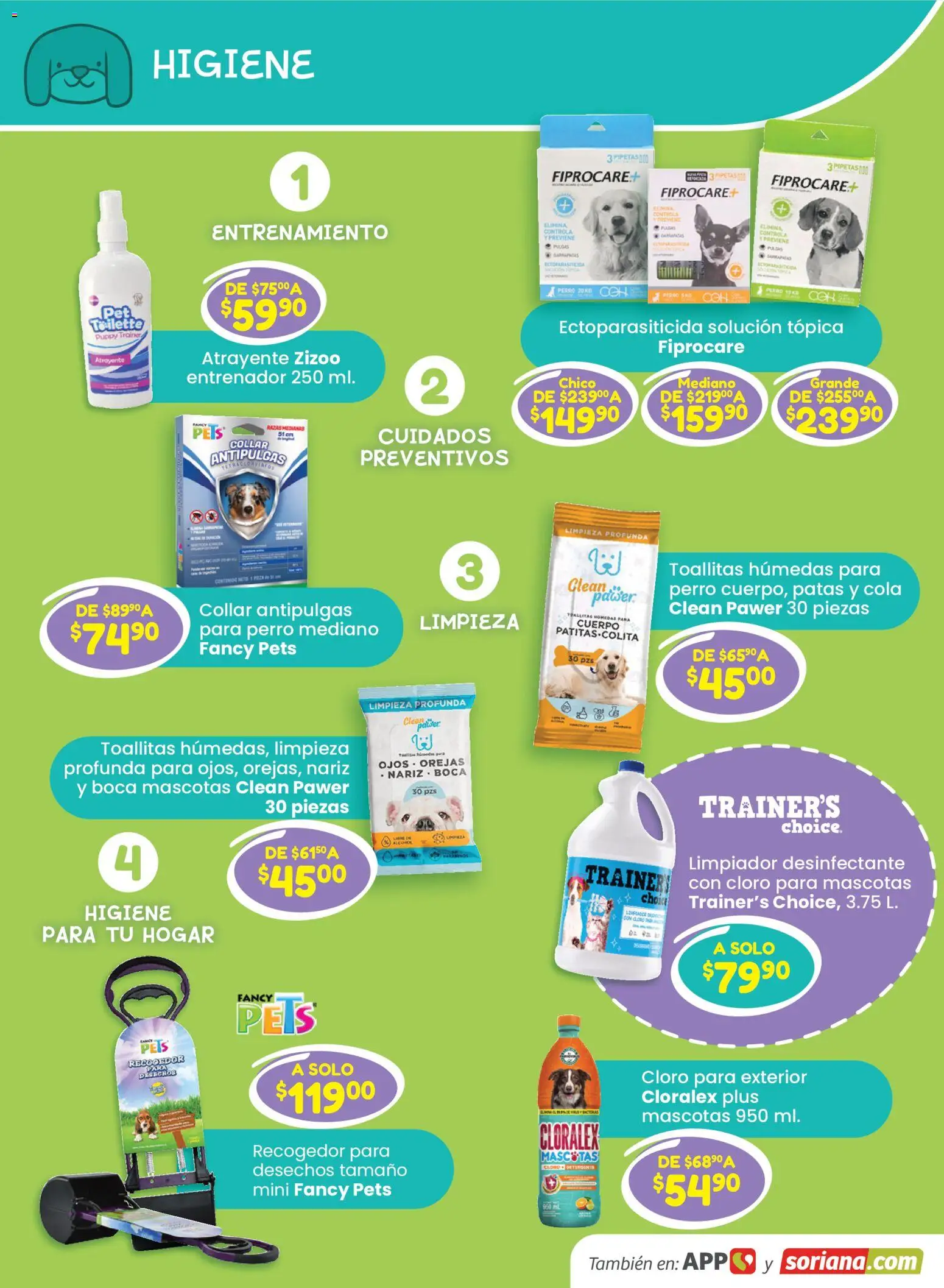 Vista previa las ofertas de la tienda Soriana - Soriana Especial Mascotas Híper Nacional desde el 13/08/2026 