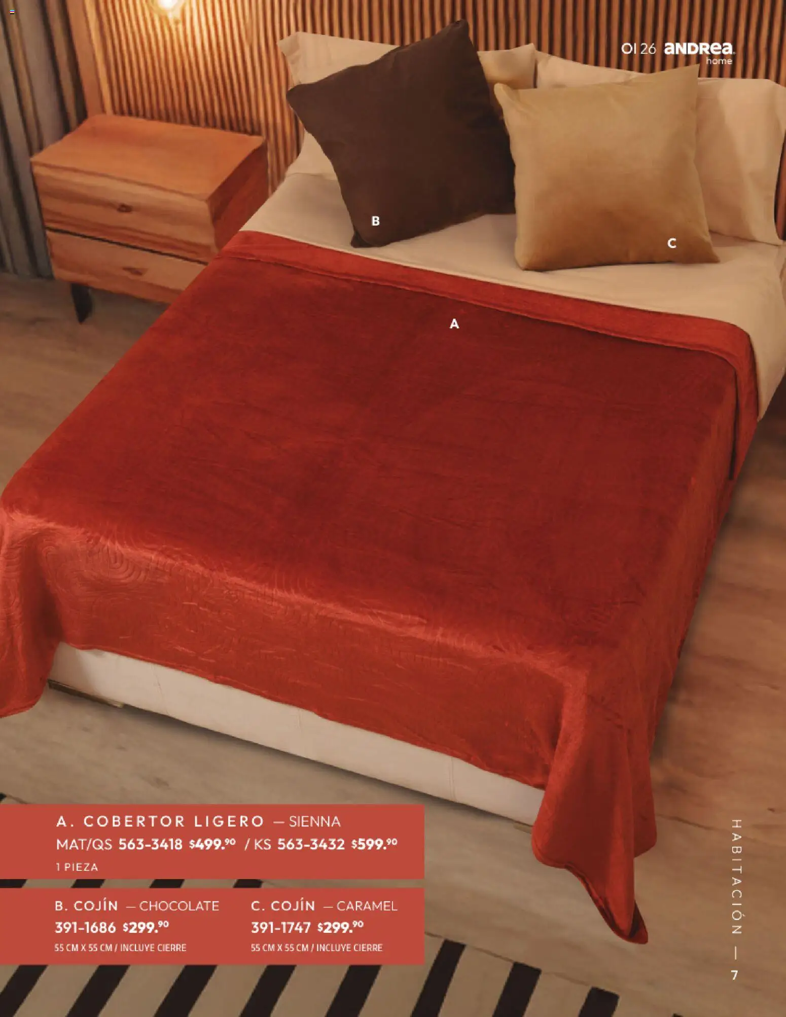 Vista previa las ofertas de la tienda Andrea - Andrea catálogo Home desde el 01/09/2026 