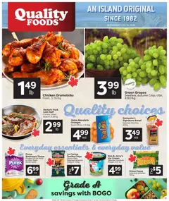 Preview of leaflet Quality Foods weekly flyer / circulaire from shop Quality Foods is valid from Sep 10, 2026