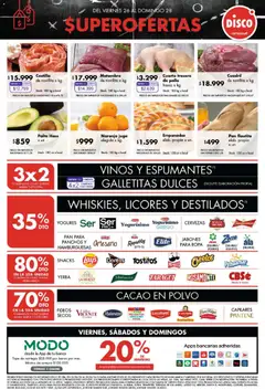 Vista previa del folleto de la tienda Disco válido desde el 25/06/2026 