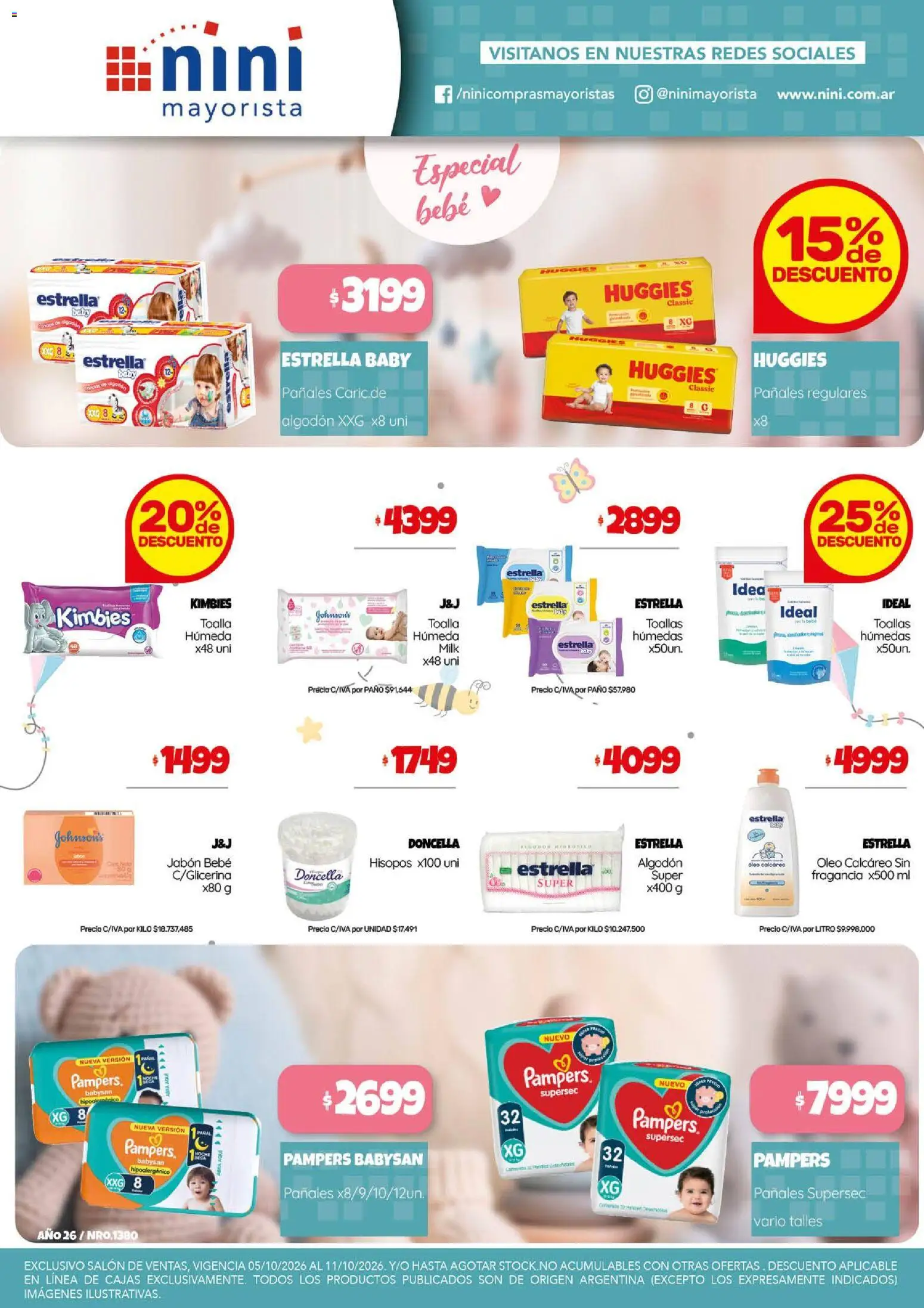 Vista previa del folleto de la tienda NINI Mayorista válido desde el 05/10/2026 