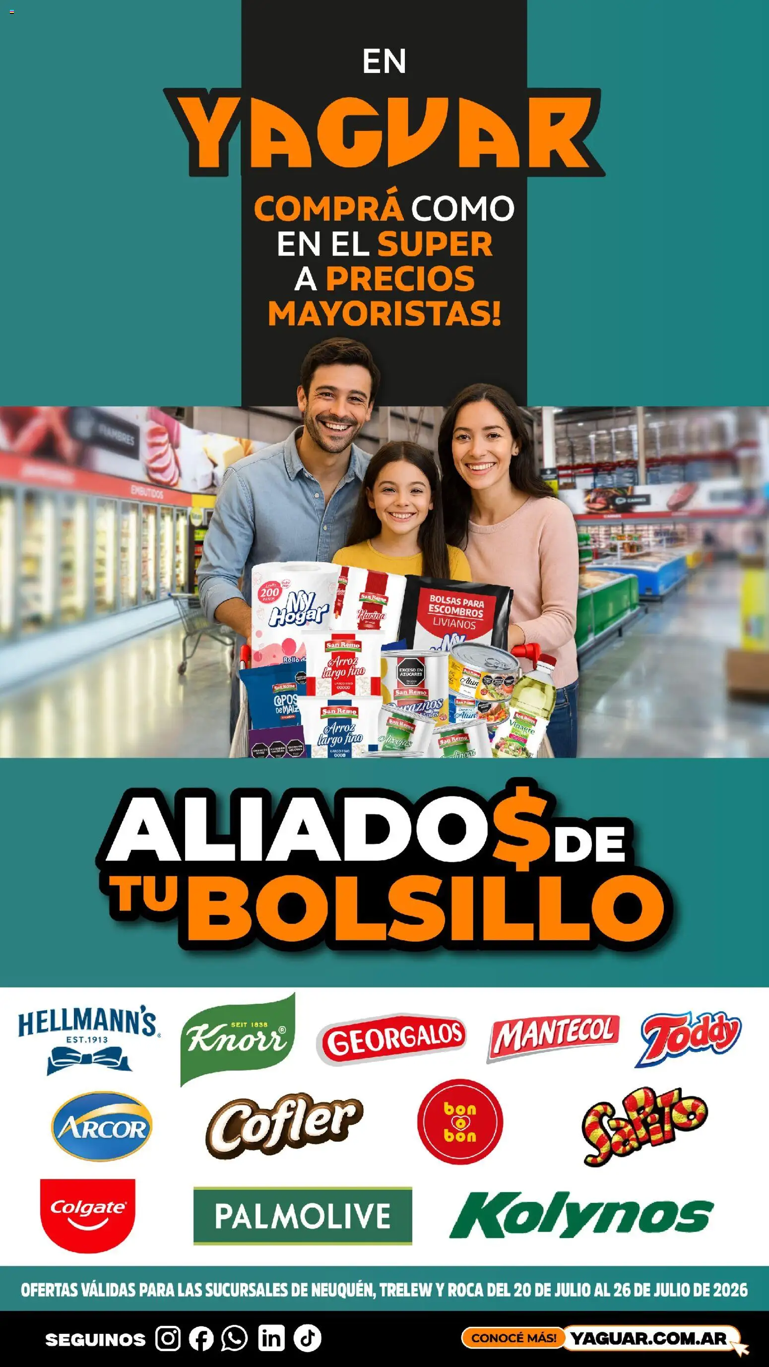 Vista previa del folleto de la tienda Yaguar válido desde el 20/07/2026 