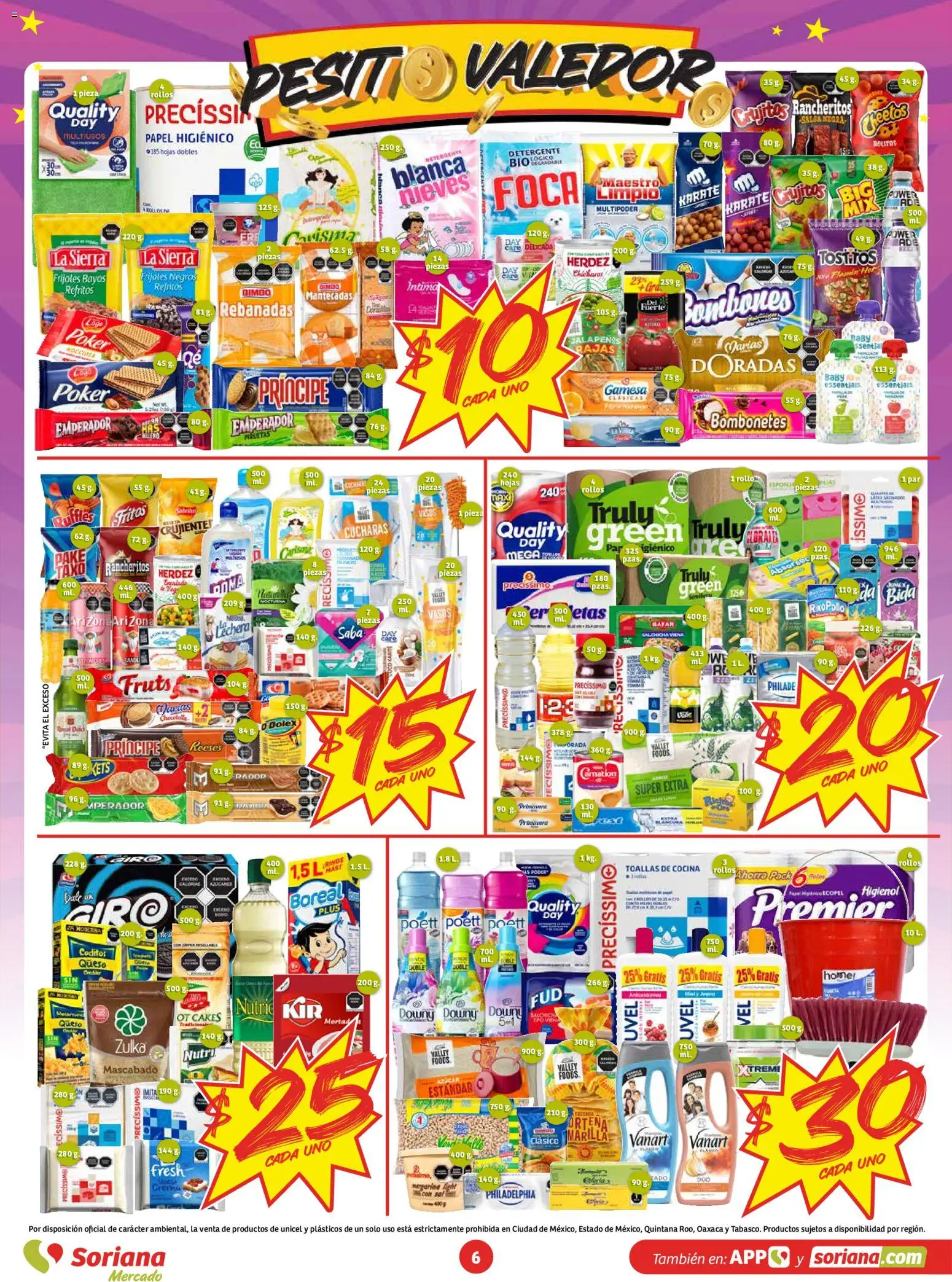 Vista previa las ofertas de la tienda Soriana - Soriana folleto Ahorro constante y sonante Mercado desde el 23/10/2026 