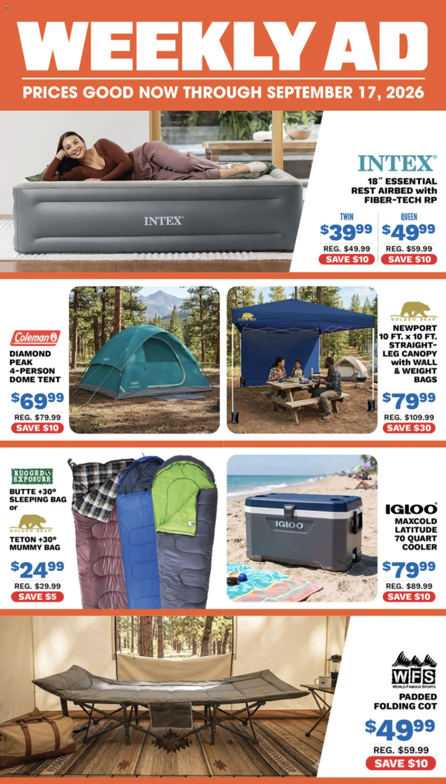 Ad Preview of Big 5 Sporting Goods Big 5 Sporting Goods Weekly Ad from 09/09/2026
