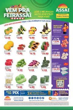 Pré-Visualização do folheto "Assaí Atacadista ofertas - PR" da loja Assaí Atacadista válido a partir de 15/08/2026