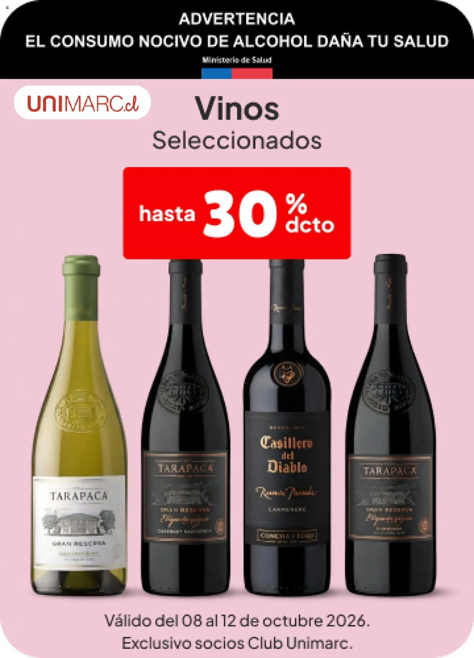 Folleto de la tienda Unimarc válido desde el 08.10.2026 