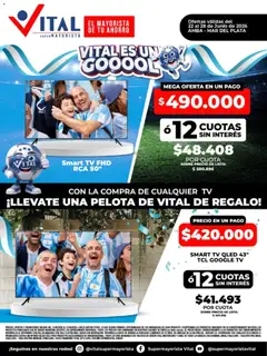 Vista previa del folleto de la tienda Vital válido desde el 22/06/2026 