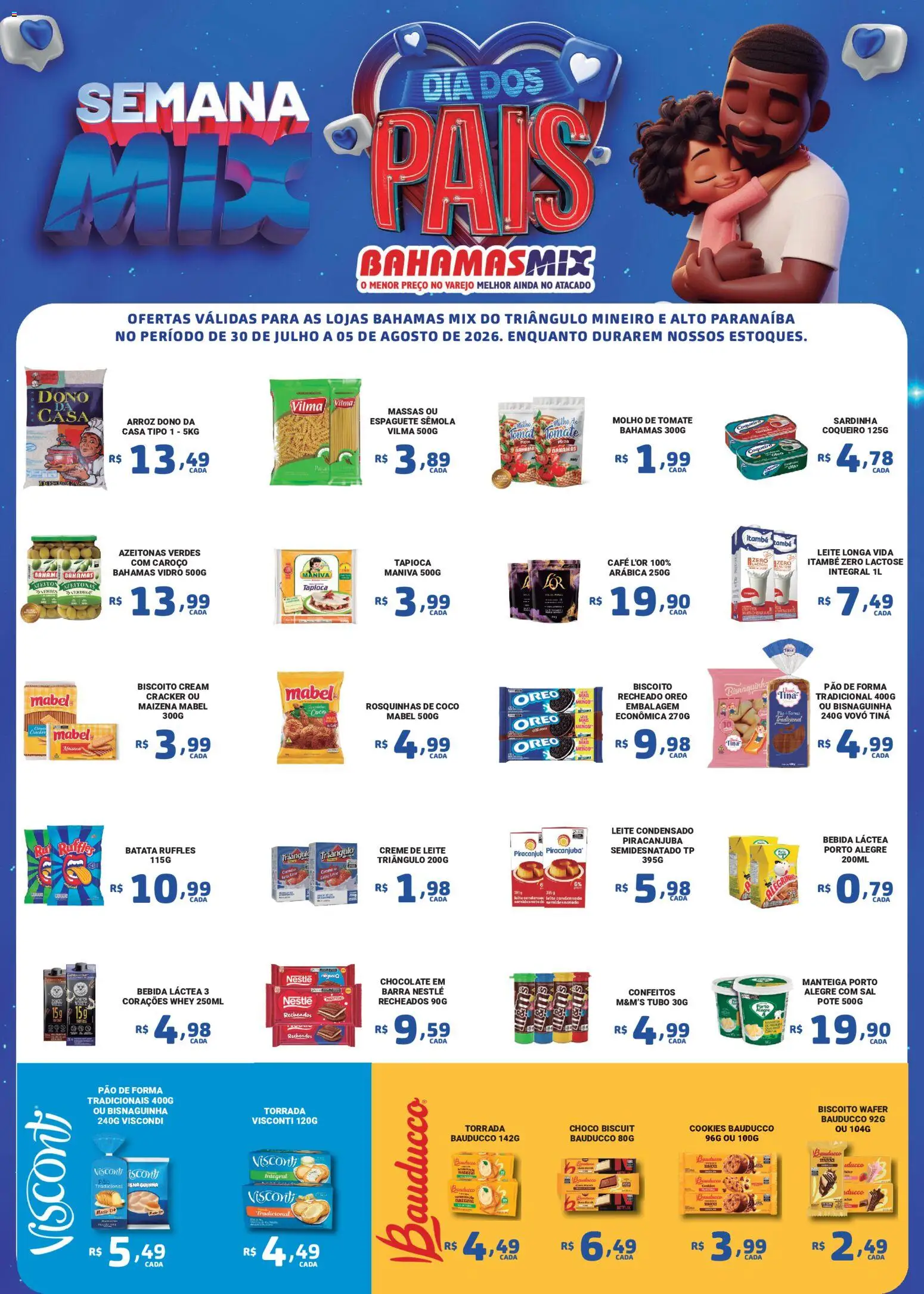 Pré-Visualização do folheto "Bahamas Mix - Ofertas da semana" da loja Bahamas Mix válido a partir de 30/07/2026