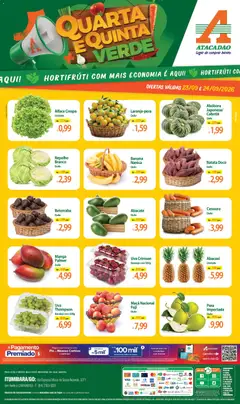 Pré-Visualização do folheto "Atacadão ofertas - GO" da loja Atacadão válido a partir de 23/09/2026