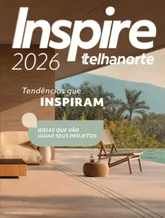 Pré-Visualização do folheto "Telhanorte ofertas Inspiram" da loja Telhanorte válido a partir de 09/03/2026