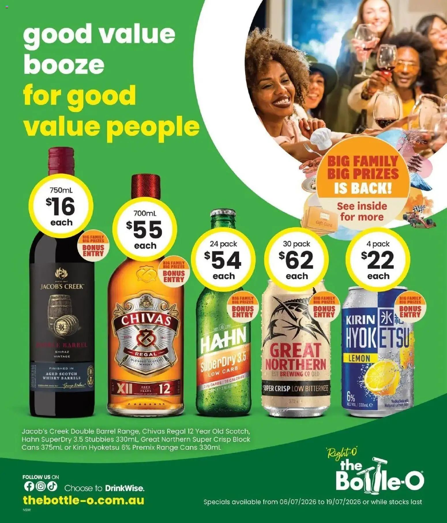 Preview of catalogue The Bottle-O catalogue Westdale from shop The Bottle-O valid 06/07/2026