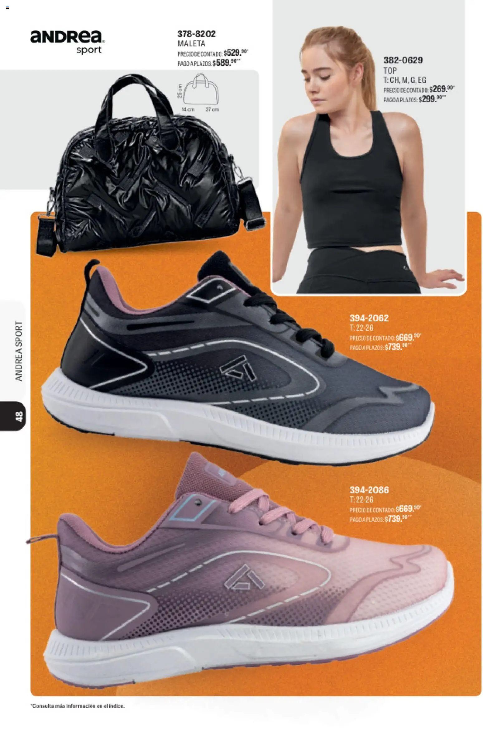 Vista previa las ofertas de la tienda Andrea - Andrea catálogo Sport desde el 23/08/2026 