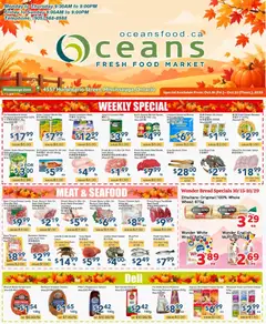 Preview of leaflet Oceans weekly flyer - Mississauga from shop Oceans is valid from Oct 16, 2026