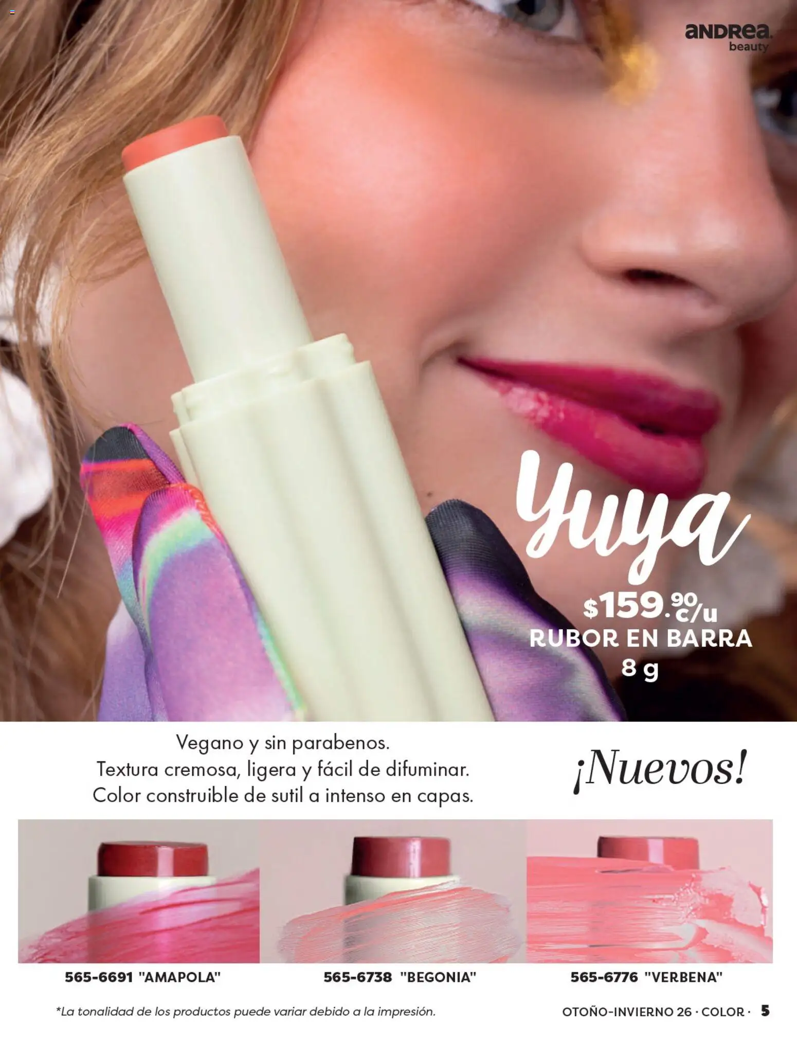 Vista previa las ofertas de la tienda Andrea - Andrea catálogo Beauty desde el 23/08/2026 