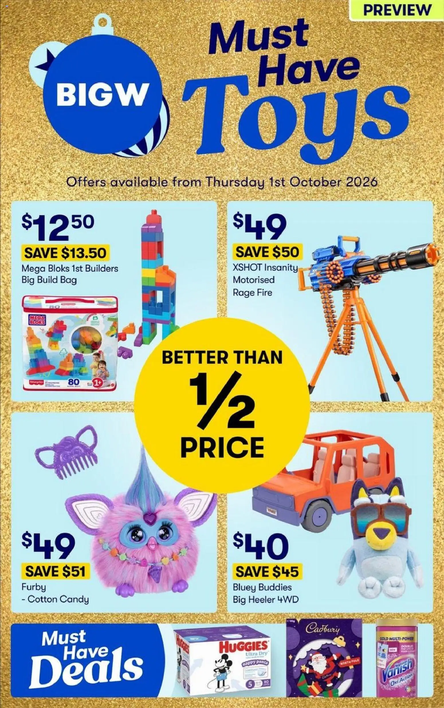 Preview of catalogue Big W Catalogue from shop Big W valid 29/10/2026