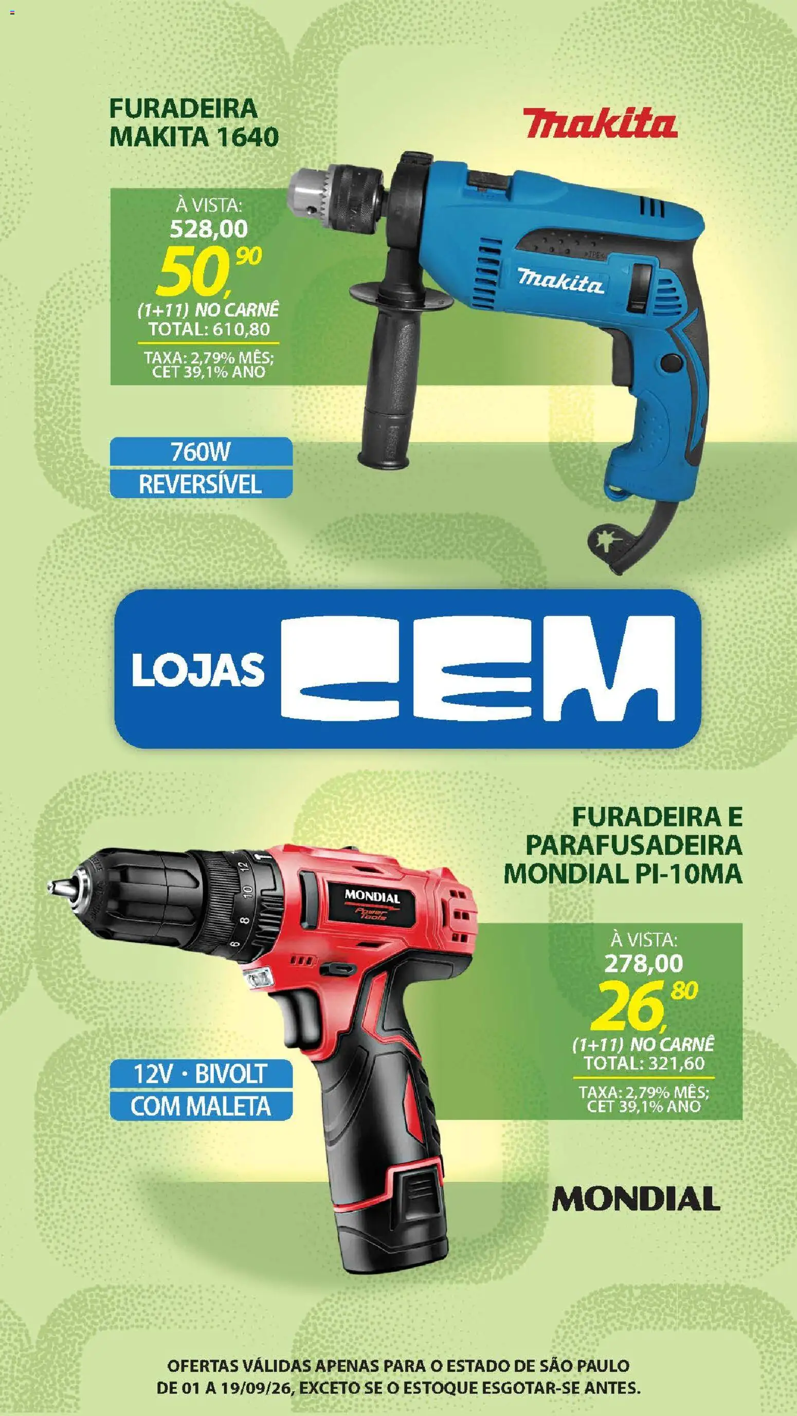 Ofertas Lojas Cem até 19/09/2026. - Página 118