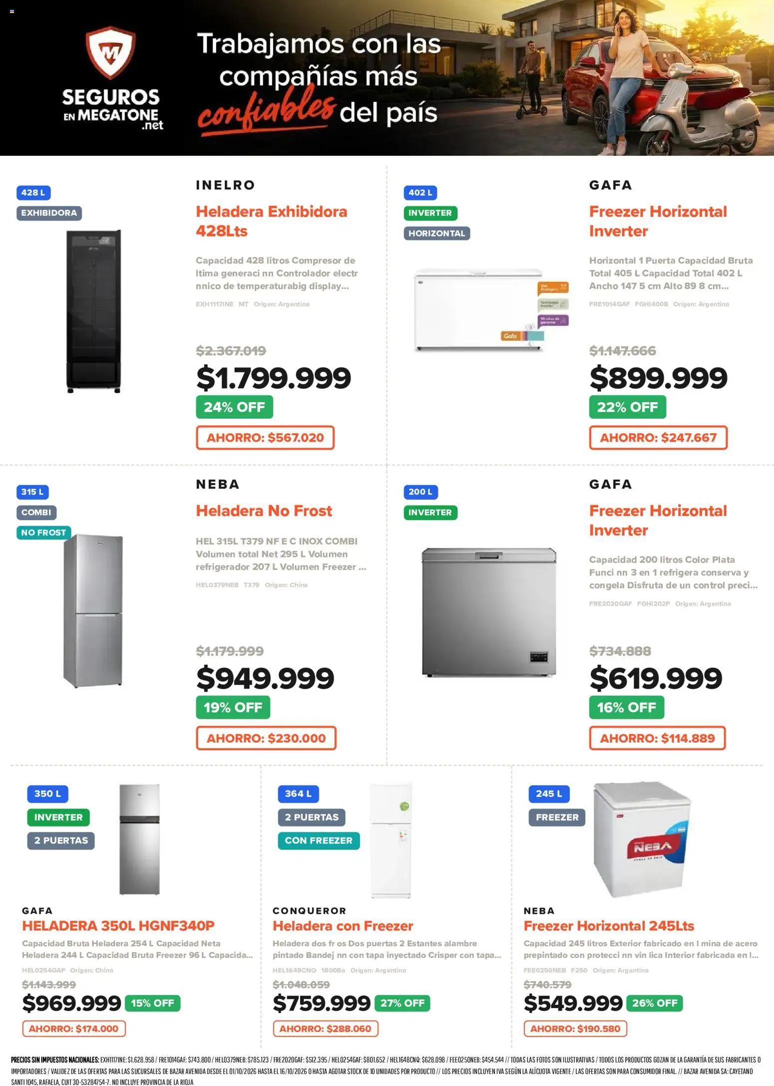 Vista previa del folleto de la tienda Megatone válido desde el 01/10/2026 