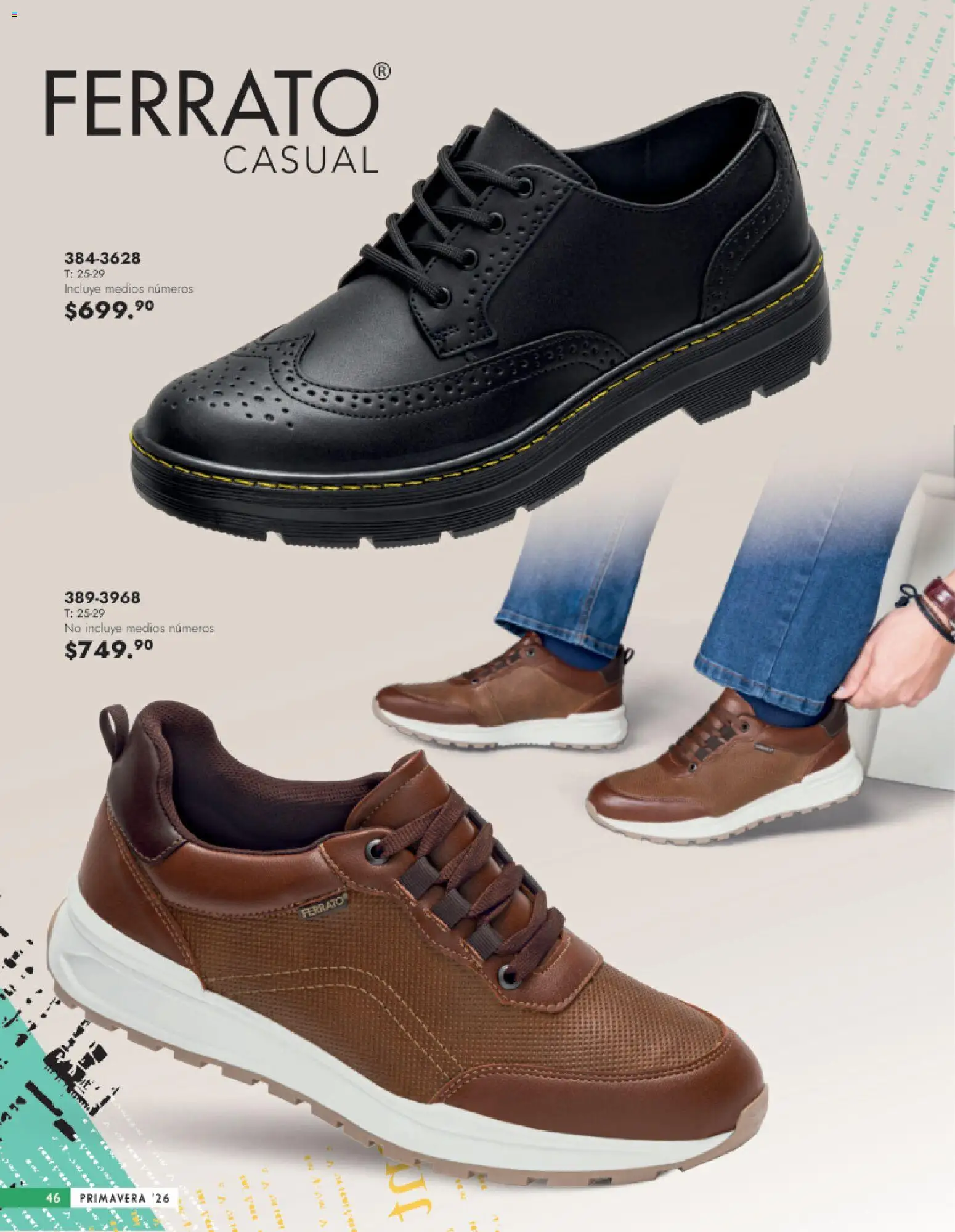 Vista previa las ofertas de la tienda Andrea - Catálogo Calzado Caballero desde el 25/01/2026 