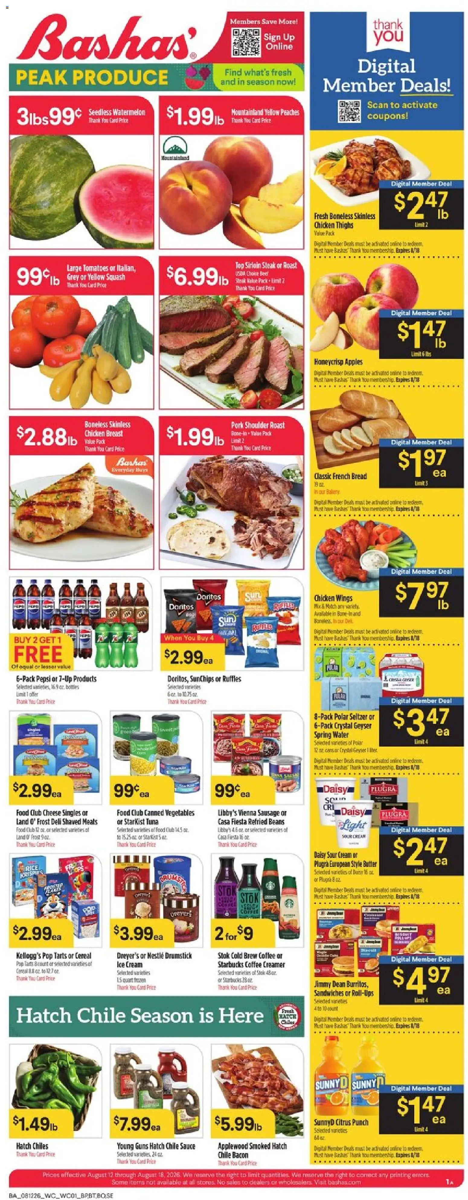 Basha's Weekly Ad from 08/12/2026 >> Flyer
