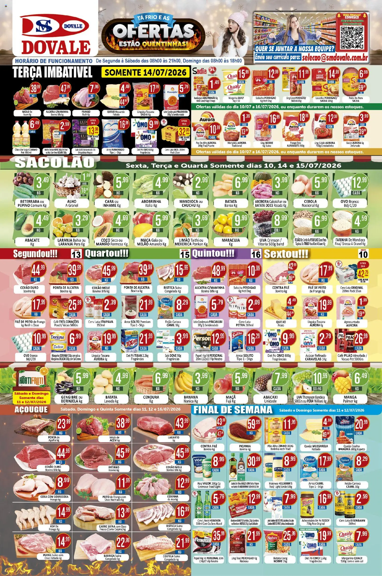Pré-Visualização do folheto "Dovale - Ofertas da semana" da loja Dovale válido a partir de 10/07/2026