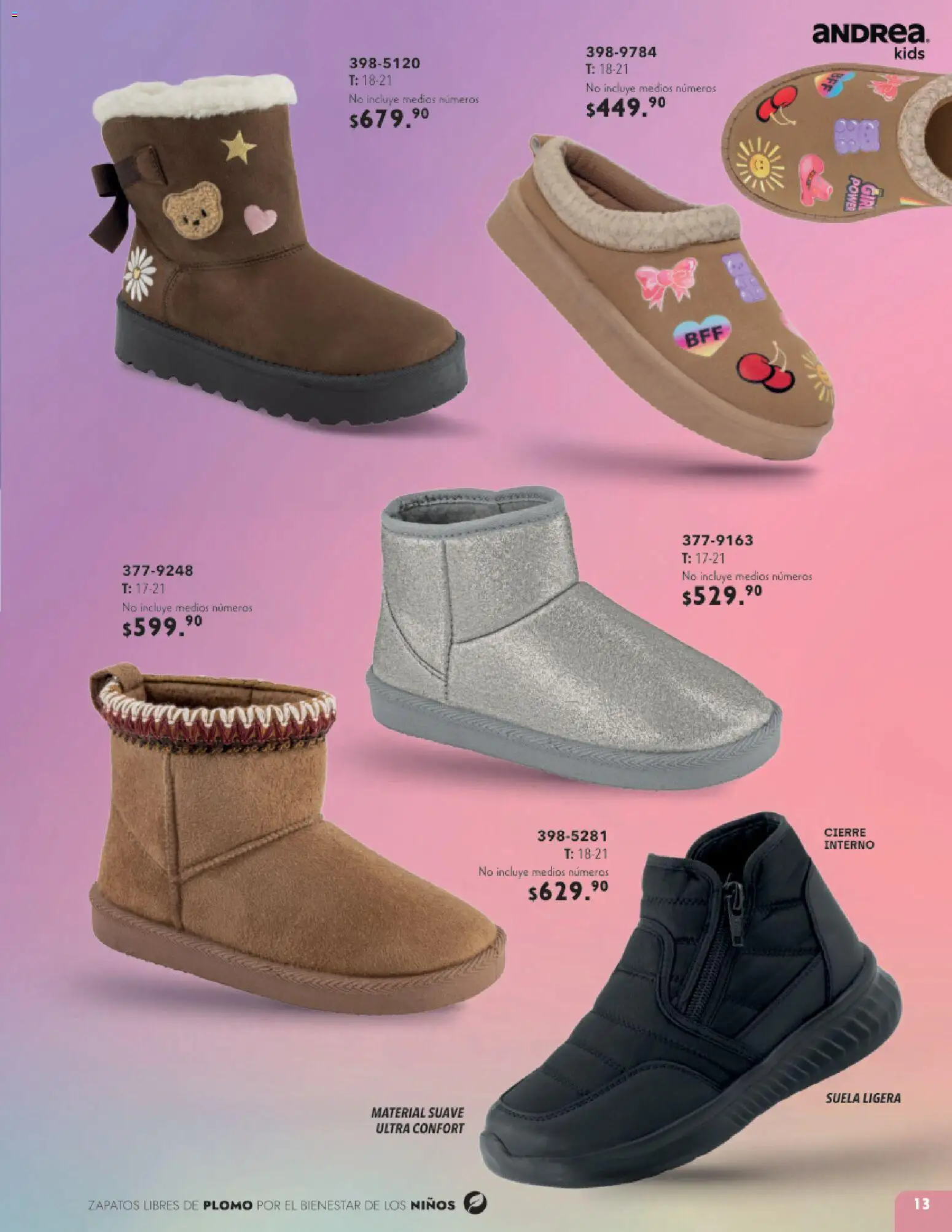 Vista previa las ofertas de la tienda Andrea - Andrea catálogo Infantil desde el 23/08/2026 