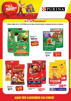 Pré-Visualização do folheto "Fort Atacadista ofertas Purina" da loja Fort Atacadista válido a partir de 22/07/2026