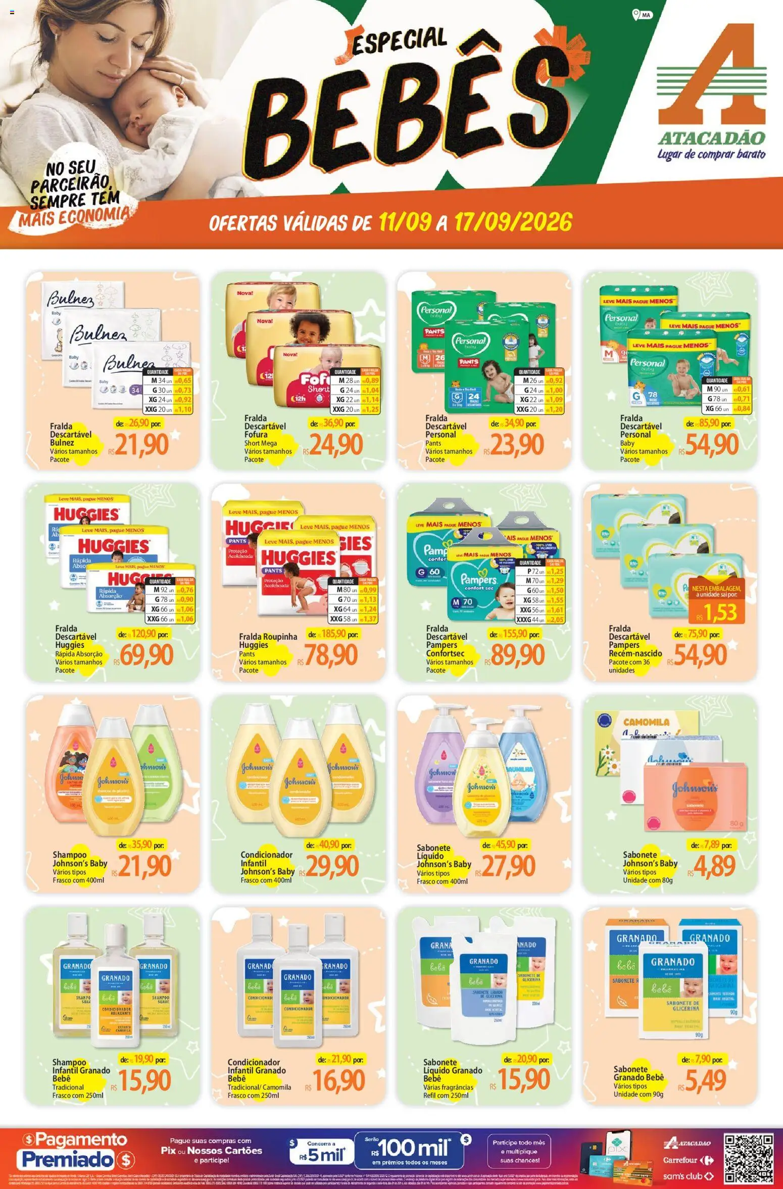 Pré-Visualização do folheto "Atacadão ofertas - MA" da loja Atacadão válido a partir de 11/09/2026