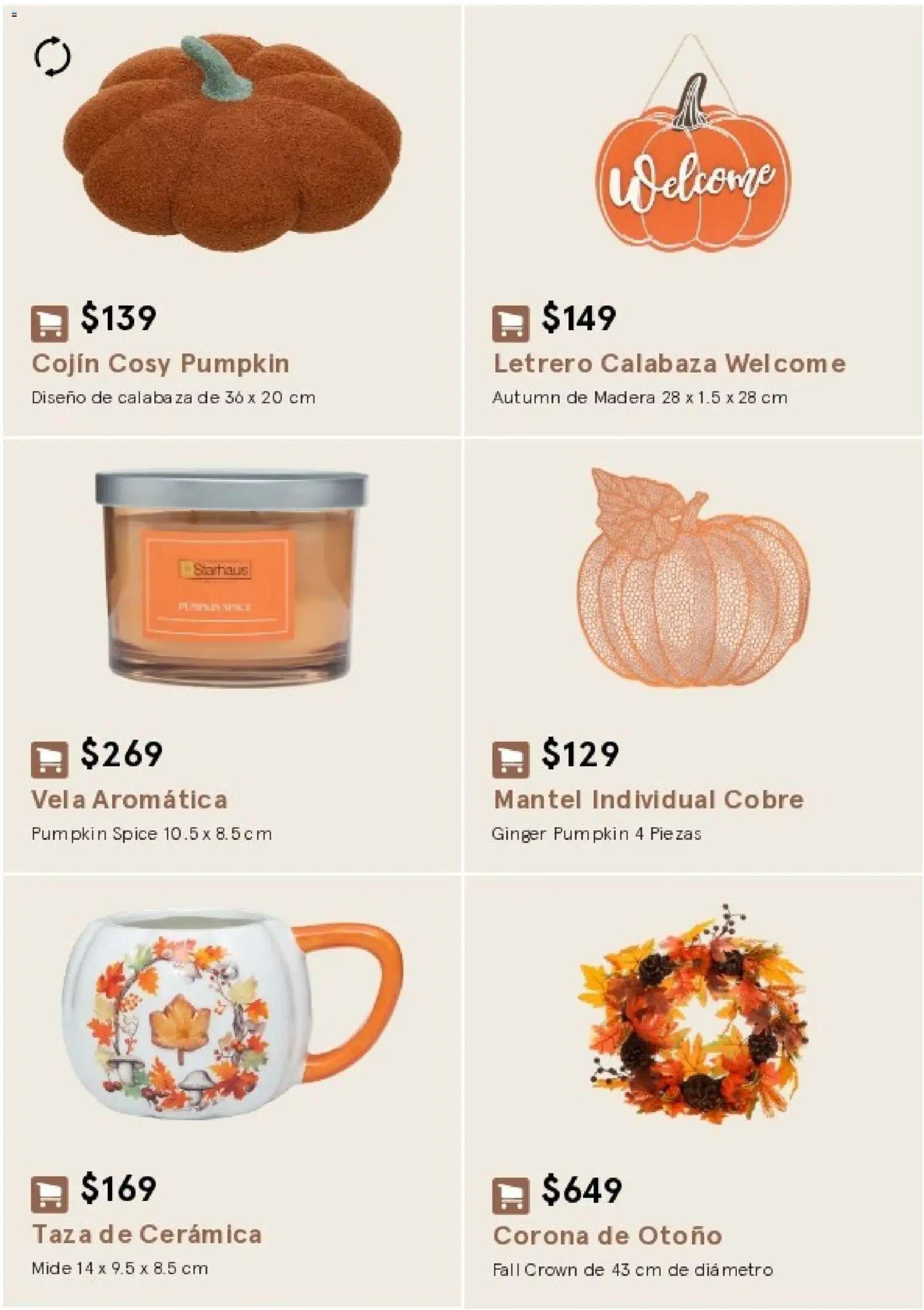 Vista previa las ofertas de la tienda Coppel - Coppel catálogo Starhaus Otoño Invierno desde el 17/08/2026 